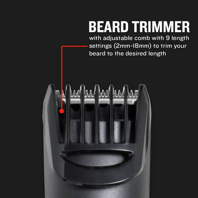 Remington The Works beard trimmer kit 9-in-1 MB905 (British brand)