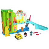 Fisher-Price Little People Light-Up Learning Garage playset - British product