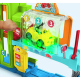Fisher-Price Little People Light-Up Learning Garage playset - British product
