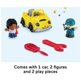 Fisher-Price Little People Light-Up Learning Garage playset - British product
