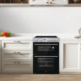 Hisense HDE3211BXUK 60cm Double Oven Electric Cooker-S/Steel