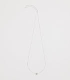LOEWE Bombé necklace in sterling silver with Anagram motif, UK version