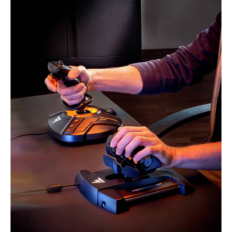 Thrustmaster T.16000M FCS HOTAS flight control system, UK version