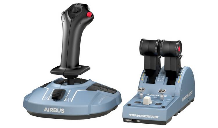 Thrustmaster TCA Officer Pack Airbus Edition flight sim controller, imported from the UK
