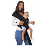 Snuggleroo Dreamgenii Black baby wrap carrier - British product