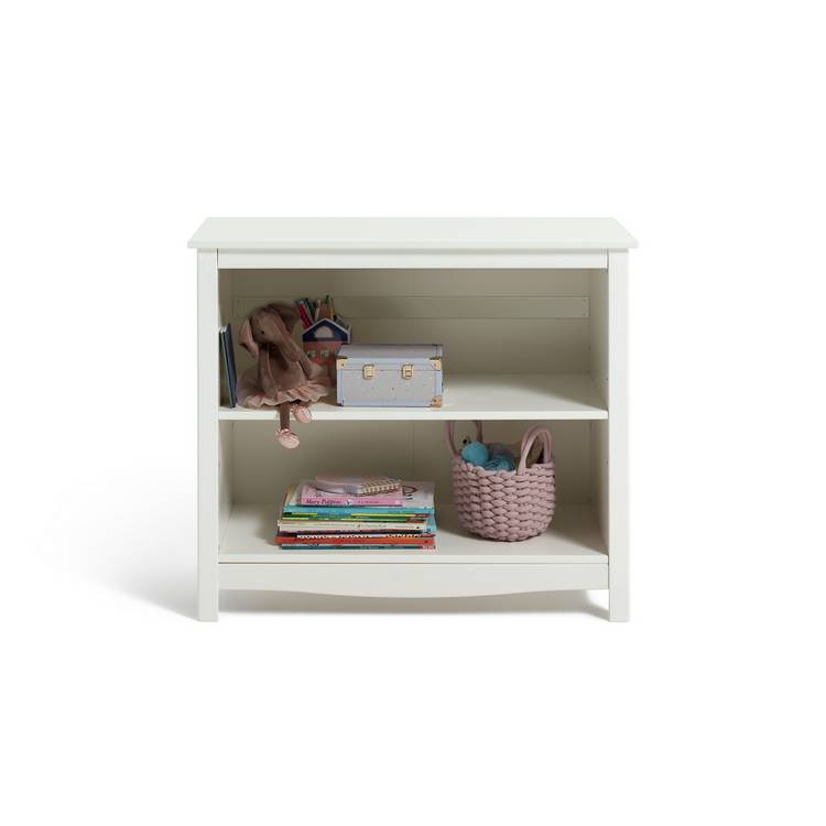 Habitat Brooklyn Bookcase white solid wood children's storage (British brand)