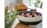 Argos Habitat Artisan Stripe Stoneware Serving Bowl 23cm- Buy online at McGrocer