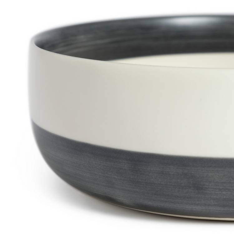 Habitat Artisan Stripe serving bowl 23cm - British product