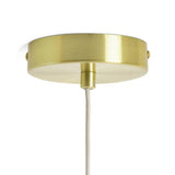 Argos Home Abas glass pendant light brass - British product