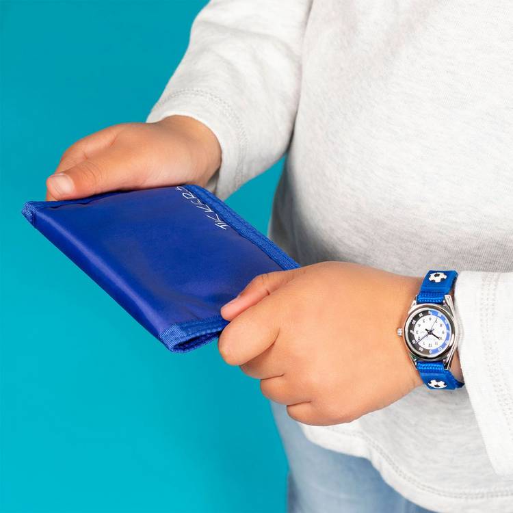 Tikkers kids football watch and wallet set, UK version