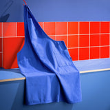 Habitat 60 Maubec blue kitchen apron (British brand)