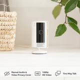Ring indoor security camera 2nd gen 2-pack white, imported from the UK
