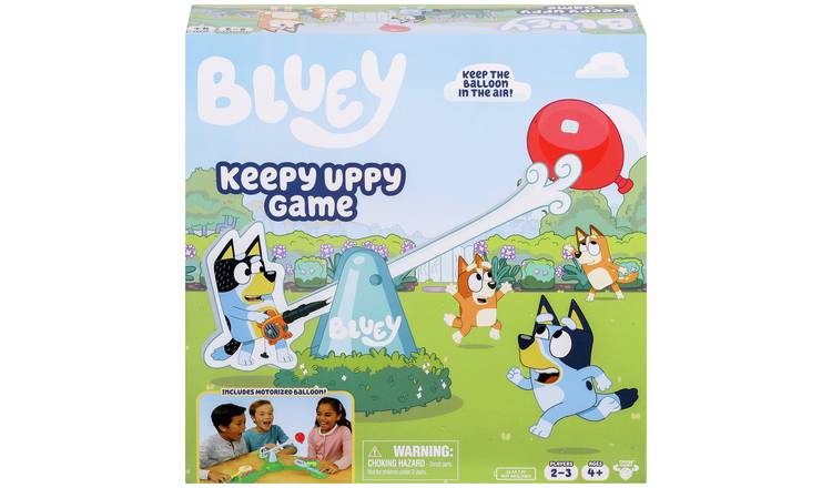 Bluey Keepy Uppy motorised balloon game, imported from the UK