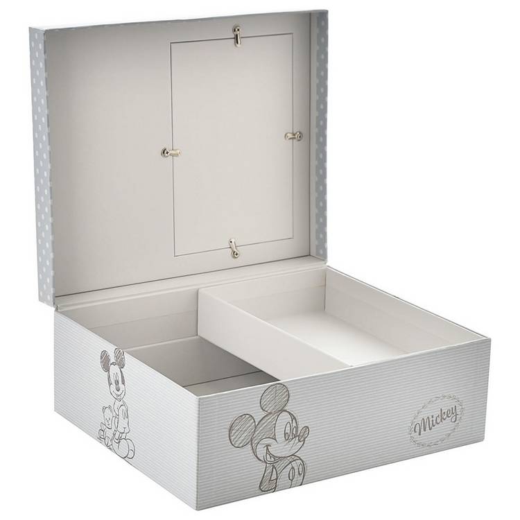 Disney Mickey keepsake box for baby boy, UK version