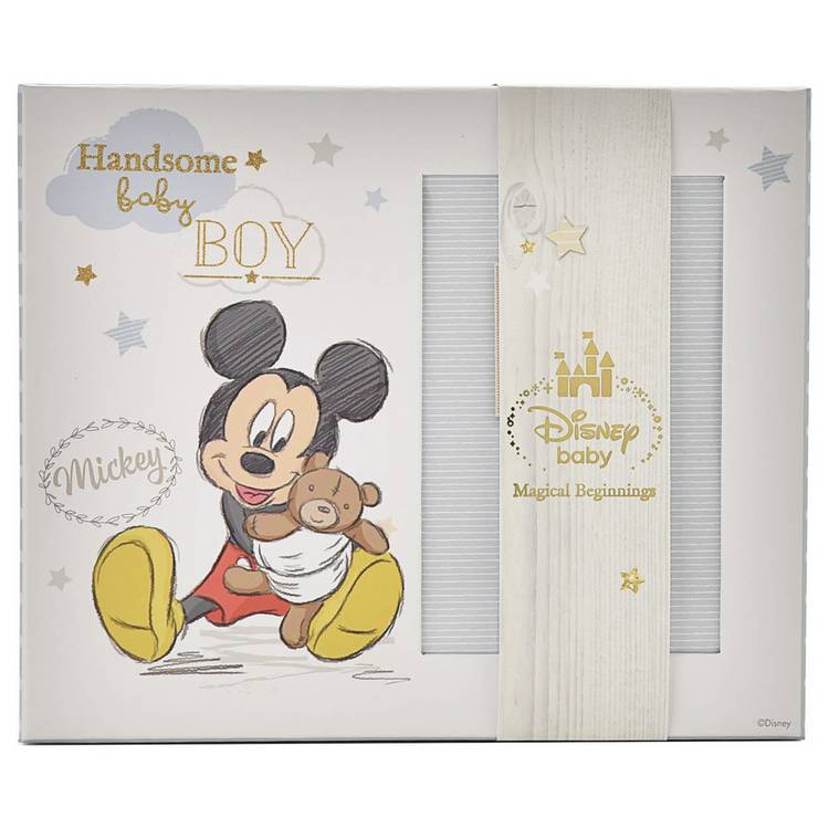 Disney Mickey keepsake box for baby boy, UK version
