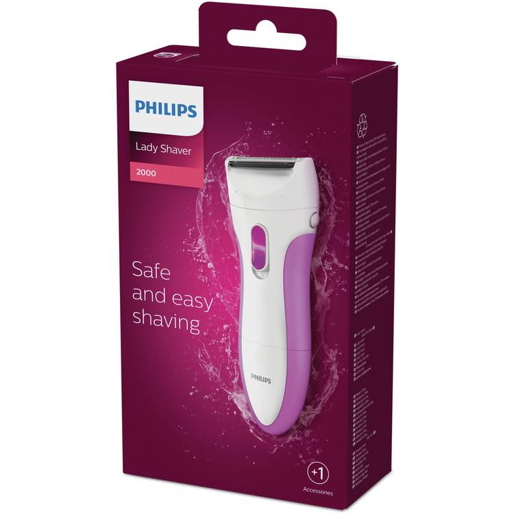 Philips lady shaver wet dry cordless - British product
