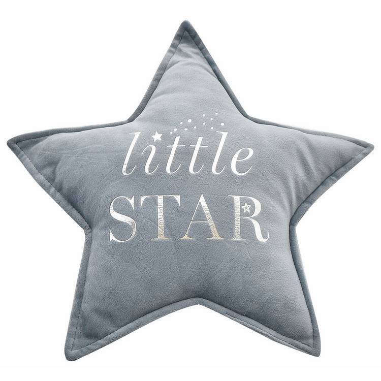 Bambino star cushion blue 30x30cm - British product