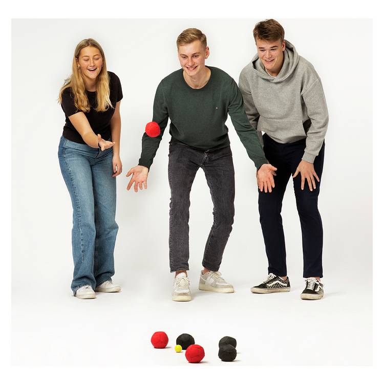 Sunsport soft petanque set Savoie with six boules, UK version