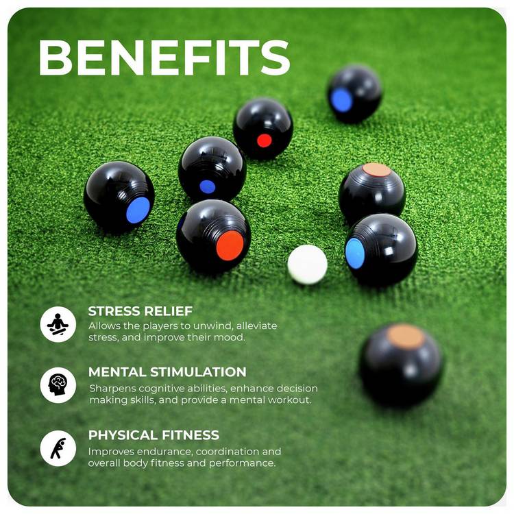 Bex garden bowl set for outdoor lawn games (British brand)