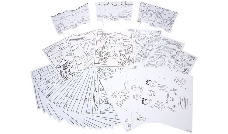 Crayola Dinosaur 5-in-1 Creativity Kit, UK version