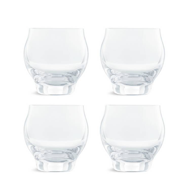 Habitat Bebop set of 4 mouth-blown glass tumblers, UK version