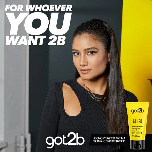 got2b Glued Spiking hair styling gel 150ml, UK version