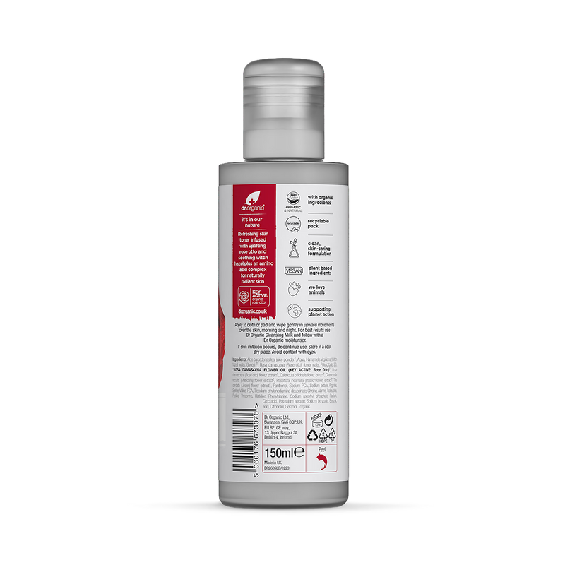 Dr Organic rose otto skin toner 150ml - British product