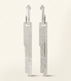 Givenchy tape drop earrings with engraved monogram - British product