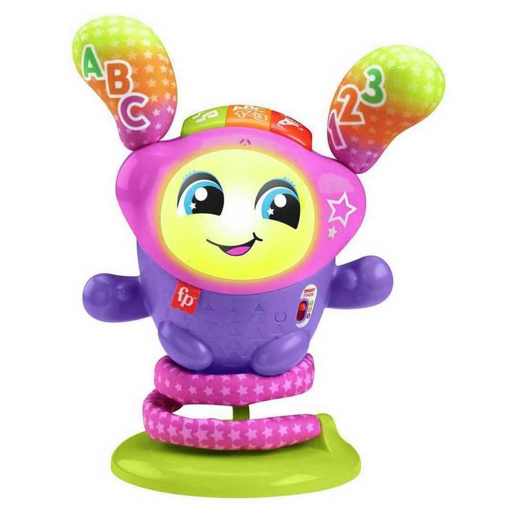 Fisher-Price DJ Bouncin' Star musical learning toy (British brand)