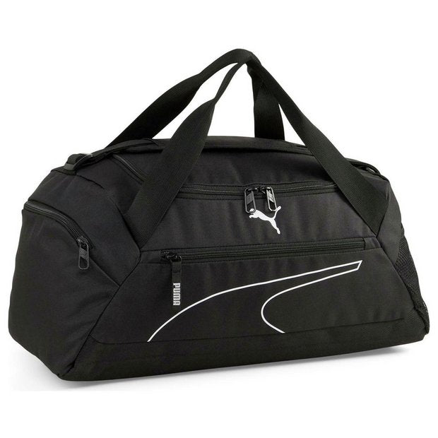 Puma Fundamental small duffel holdall in black (British brand)