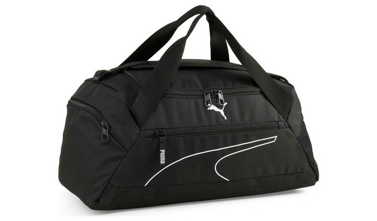 Puma Fundamental small duffel holdall in black (British brand)