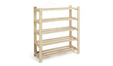 Argos Argos Home Karee 5 Shelf Shoe Storage Rack - Pine- Buy online at McGrocer
