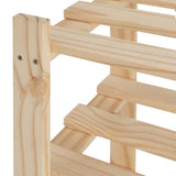 Argos Home Karee 5-shelf shoe storage rack in pine (British brand)