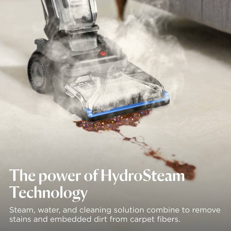 Bissell Revolution HydroSteam carpet cleaner - British product