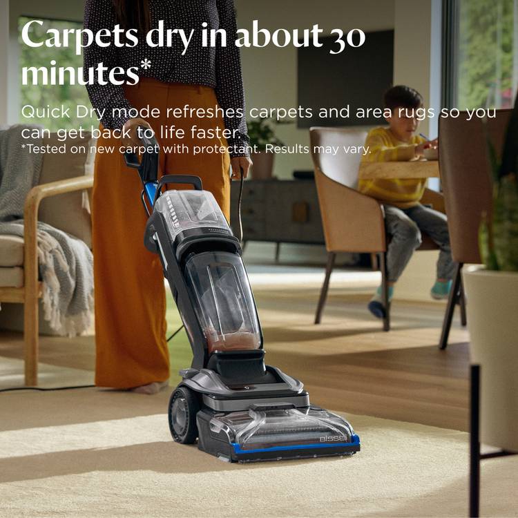 Bissell Revolution HydroSteam carpet cleaner - British product
