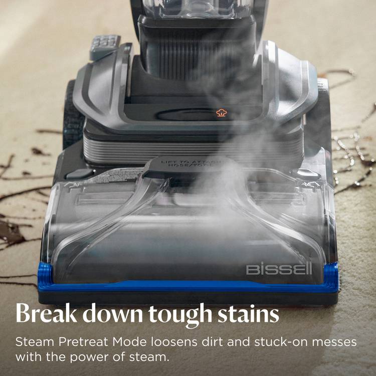 Bissell Revolution HydroSteam carpet cleaner - British product
