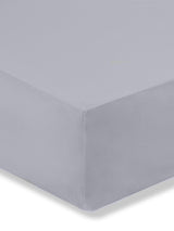 Next Bianca Grey 200 Thread Count 100% Cotton Percale Extra Deep Fitted Bed Sheet- Buy online at McGrocer
