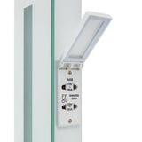 Argos Home LED demister shaver mirror 50x40cm, imported from the UK