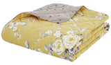 Argos Catherine Lansfield Canterbury Bedspread - Ochre- Buy online at McGrocer