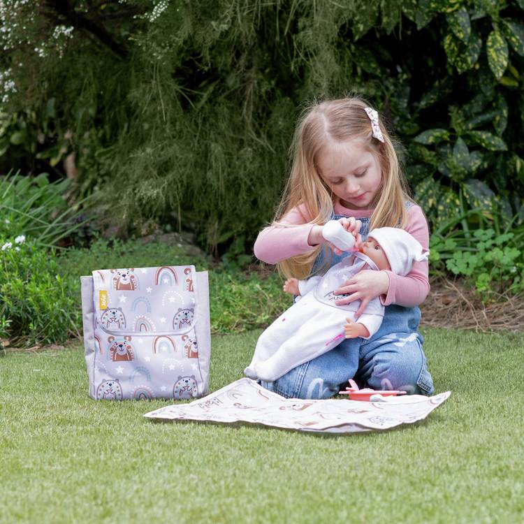 Joie doll nursery accessory set with changing mat (British brand)