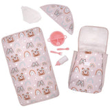 Joie doll nursery accessory set with changing mat (British brand)