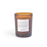 Habitat boxed candle Geranium & Basil 7cm (British brand)