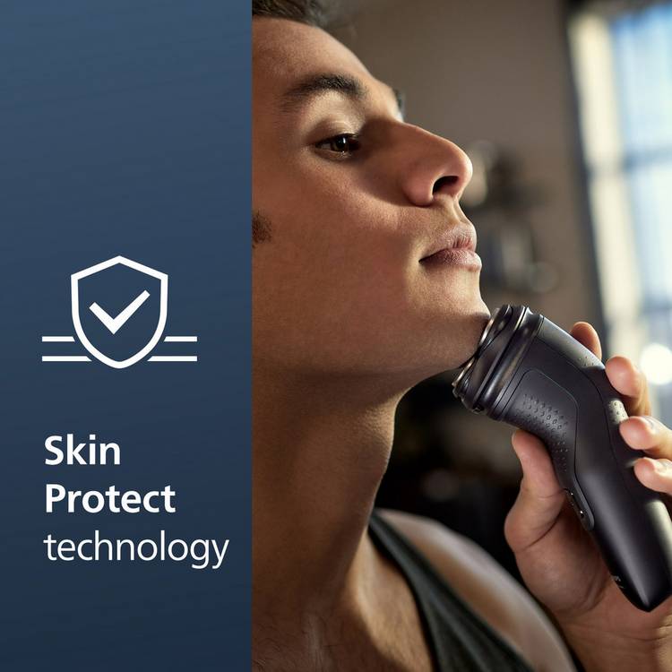Philips Series 1000 electric shaver wet dry - British product