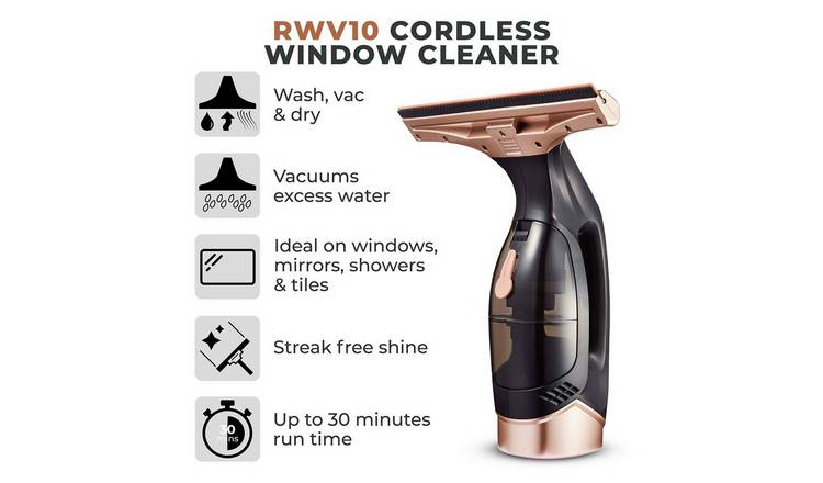 Tower TWV10 cordless window vacuum, imported from the UK