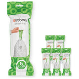 Brabantia bin liners 30L pack of 120, imported from the UK