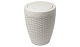 Argos Addis Rattan Bathroom Bin Cream- Buy online at McGrocer