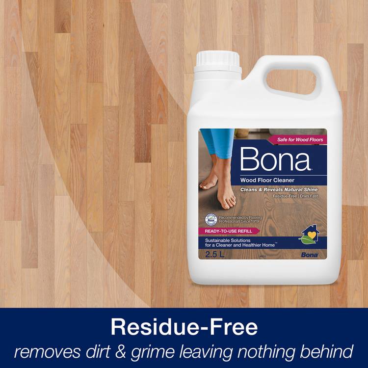 Bona Wood Floor Cleaning Solution Refill 4L (British brand)