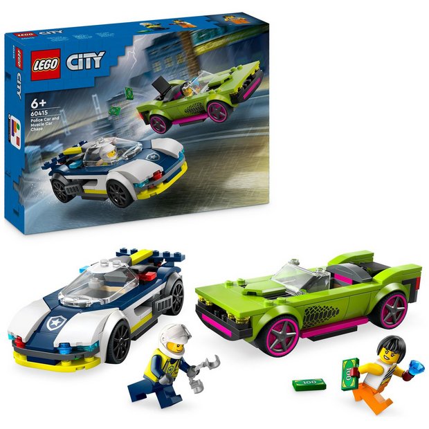 LEGO City Police Car Muscle Car Chase toy set (British brand)