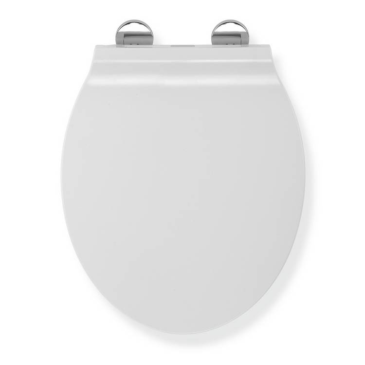 Croydex Michigan thermoset toilet seat white, imported from the UK