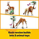 LEGO Creator 3in1 Wild Safari Animals set 780 pieces (British brand)